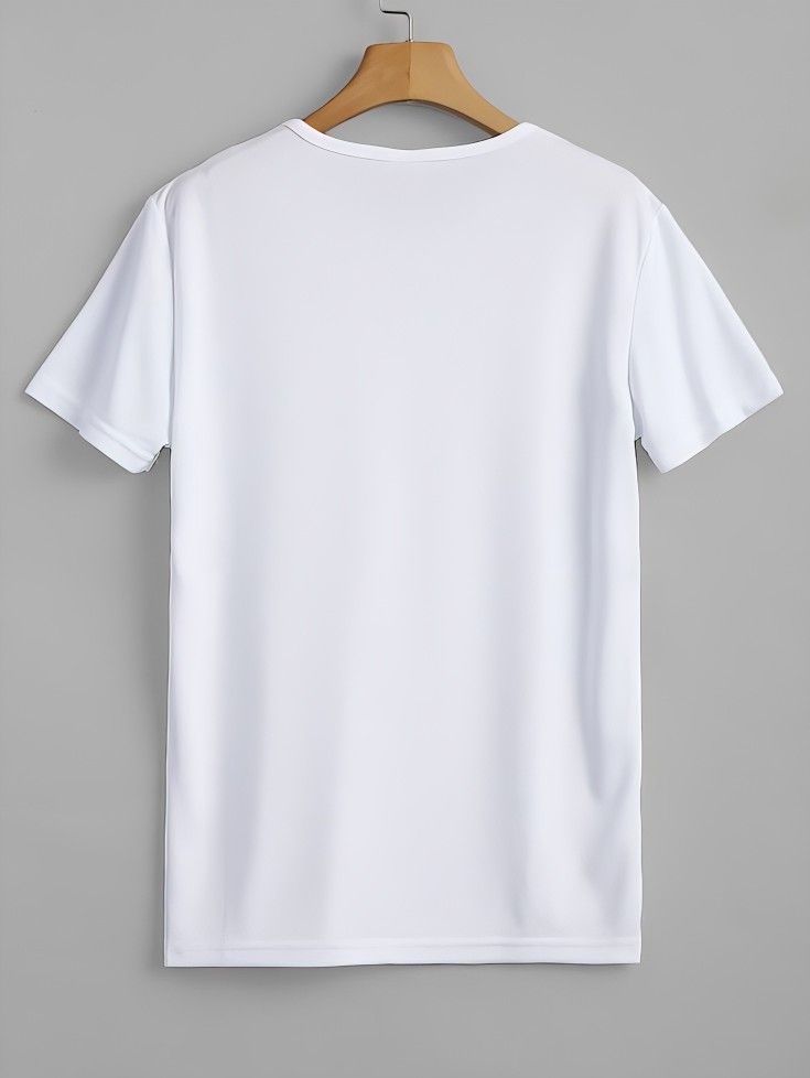 Men's Solid Cotton T Shirt | Round Neck | Half Sleeve | Plain-Regular Fit (Available in Plus Sizes)
