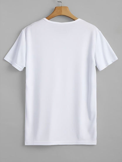 Men's Solid Cotton T Shirt | Round Neck | Half Sleeve | Plain-Regular Fit (Available in Plus Sizes)
