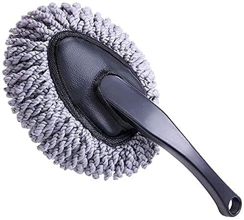 Ultra Soft Microfiber Car Cleaning Duster with Exatndable Handle Car Brush Kitchen Sink, Drill-Free for Exterior Dust Remover Car Window Cleaning Dusting Brushes