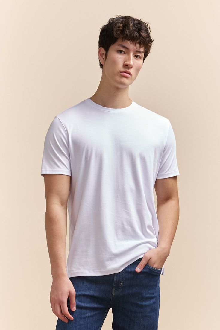 Men's Solid Cotton T Shirt | Round Neck | Half Sleeve | Plain-Regular Fit (Available in Plus Sizes)