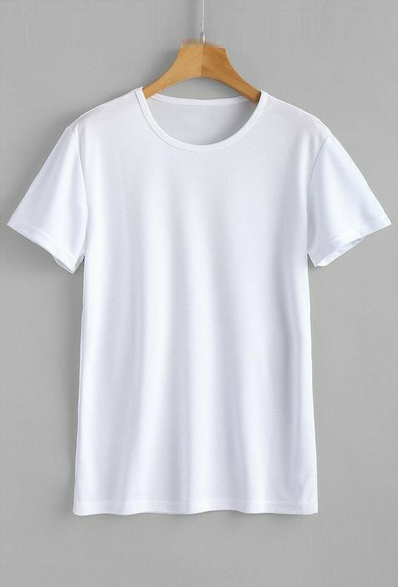 Men's Solid Cotton T Shirt | Round Neck | Half Sleeve | Plain-Regular Fit (Available in Plus Sizes)
